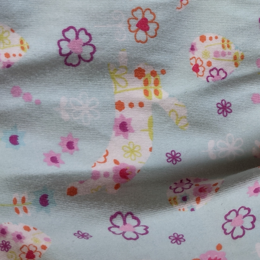 Jelly the Pug girls Easter print dress - Picture 2 of 4